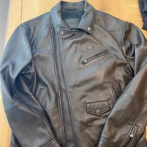 Emporio Armani leather jacket